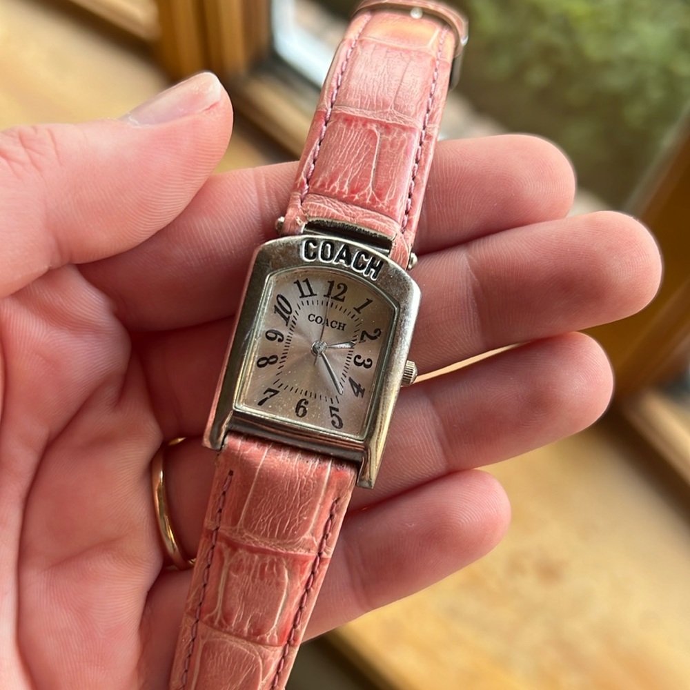 Coach wrist watch